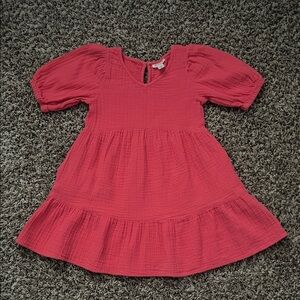 Cat & Jack Vibrant Pink Casual Dress